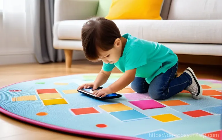 홈 로봇을 활용한 자녀 교육 방법 - **Prompt 1: Playful Programming Pioneers**
A bright, modern and inviting living room or a dedica...